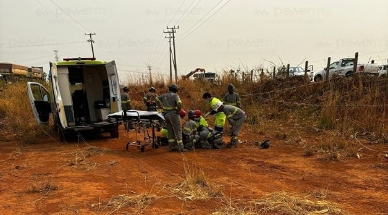 Eletricista morre e outros dois ficam feridos depois de sofrerem descarga elétrica