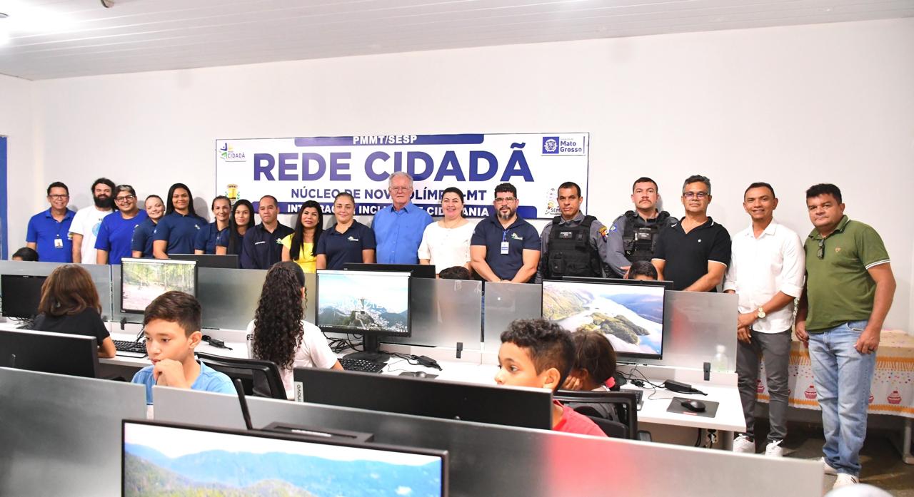 Rede Cidadã abre novo laboratório no interior e soma quatro cidades com oferta de ensino de informática