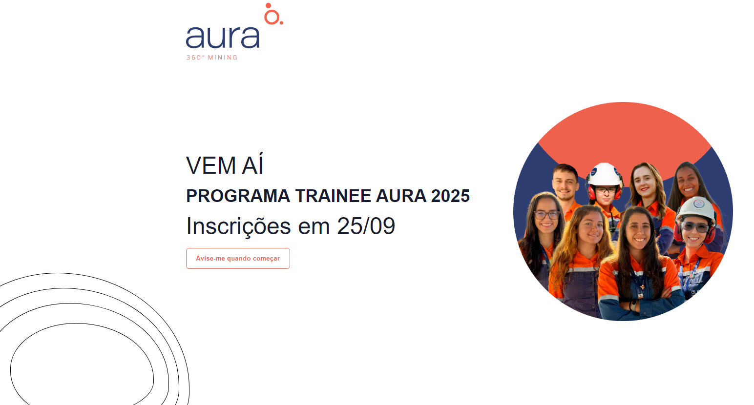 Estão abertas as inscrições para o Programa de Trainee 2025 da Aura Minerals 