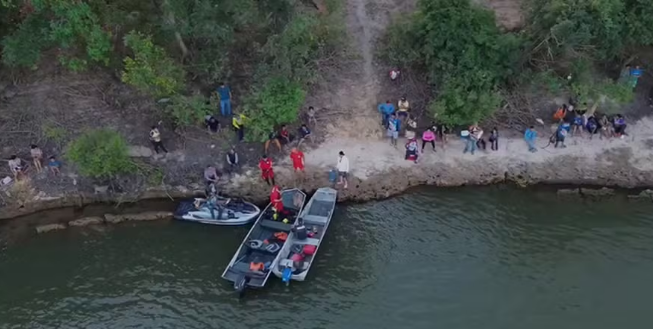 Homem e criança de 5 anos são encontrados mortos em rio após vento virar embarcação