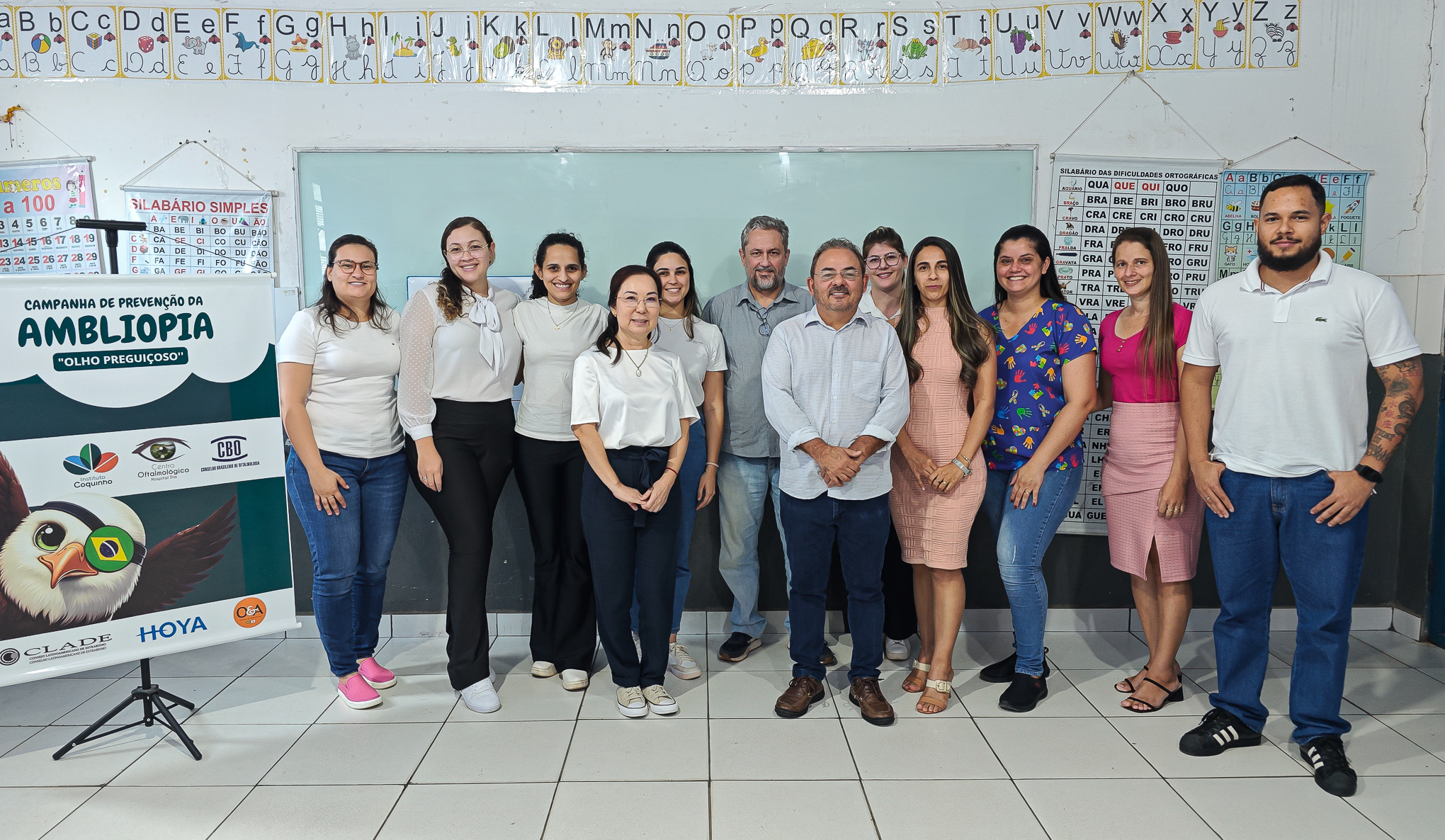 Instituto Coquinho e Prefeitura de Cáceres promovem campanha de prevenção à ambliopia