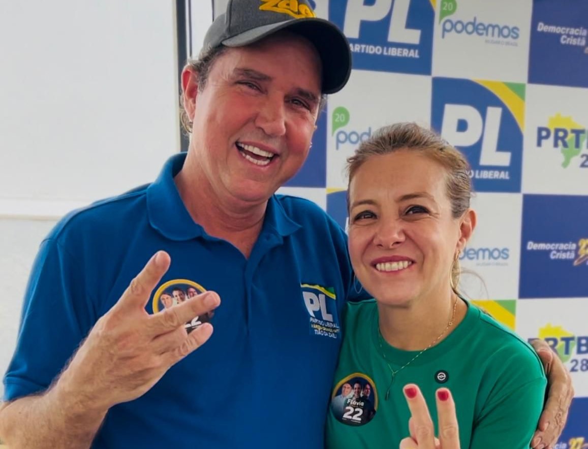 Flávia Moretti e Tião da Zaeli confirmam horário de votação e intensificam campanha