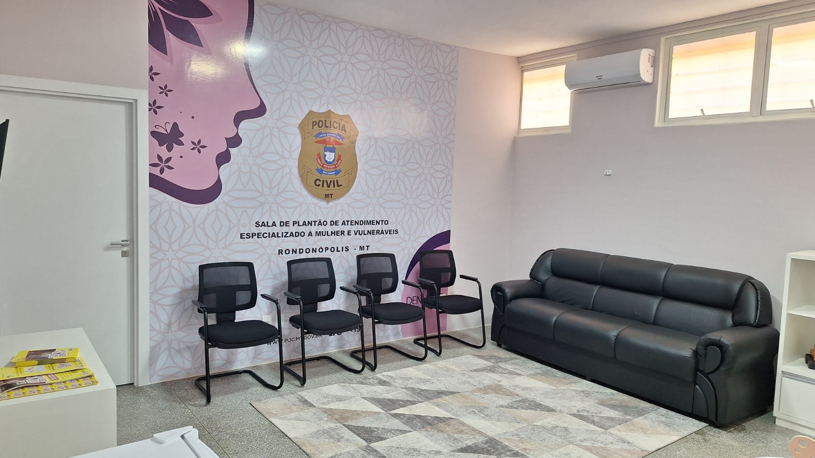 Rondonópolis | Polícia Civil inaugura primeira sala 24 horas de atendimento à mulher