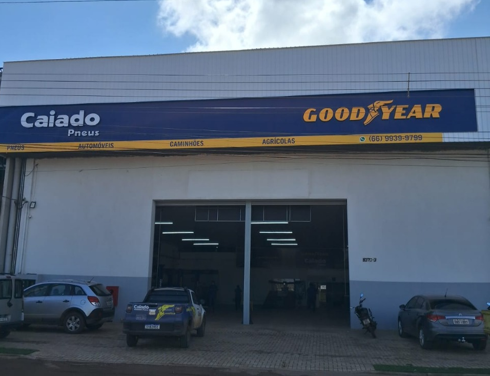 Caiado Pneus inaugura unidade em Sorriso, em conjunto com a Goodyear