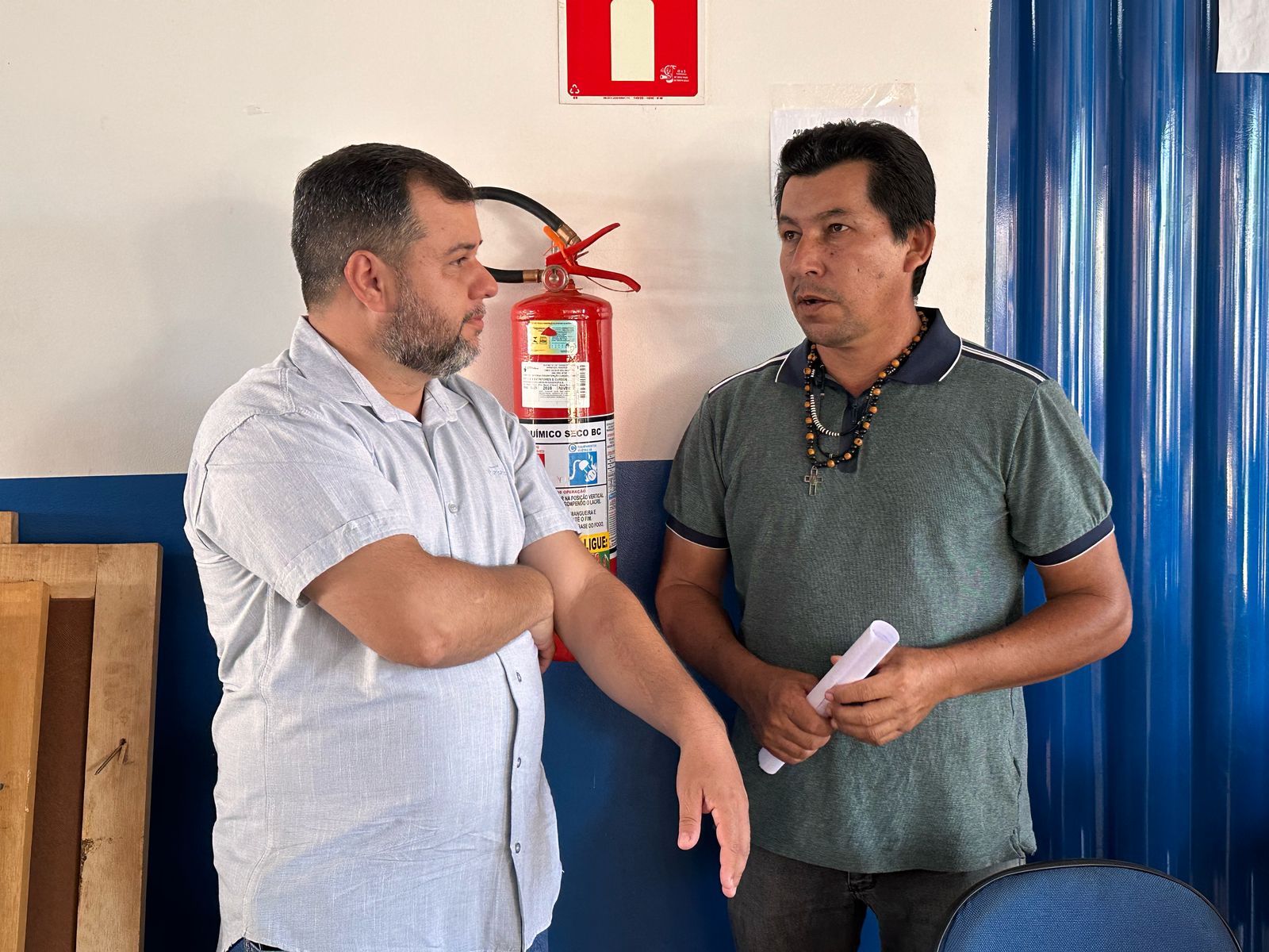 Vereador Anderson Bananeiro visita Aldeia Tadarimana e acompanha projeto de saúde ocular