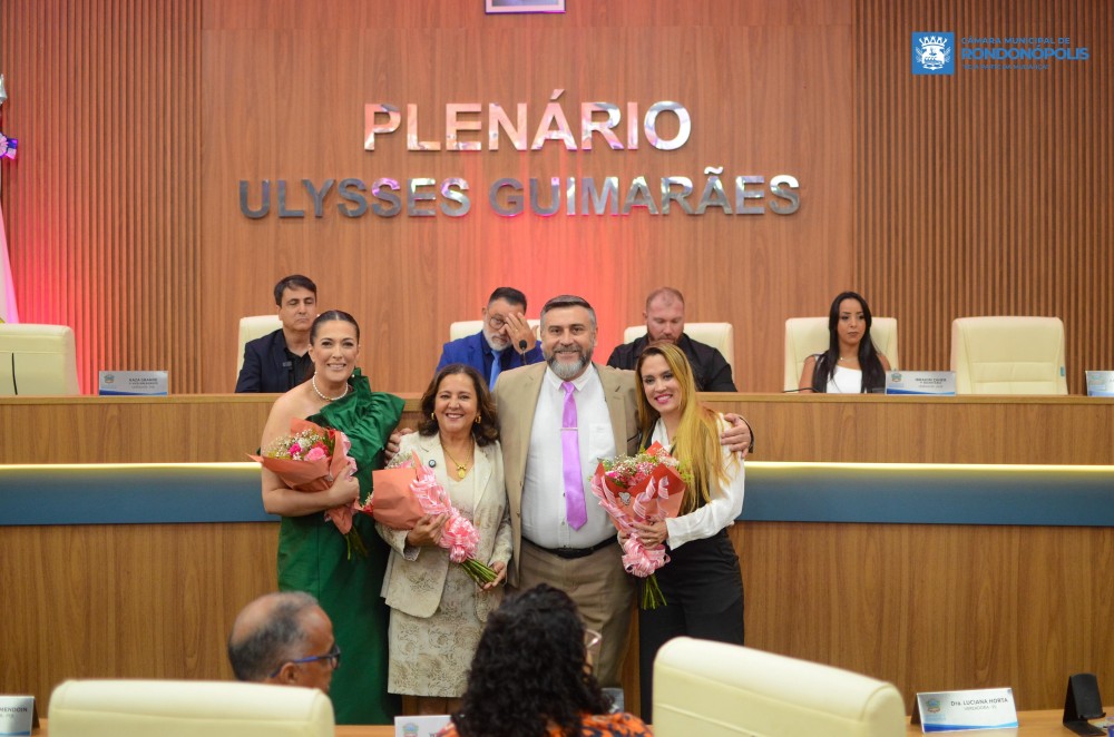 Rondonópolis | Mulheres são homenageadas durante Sessão Solene