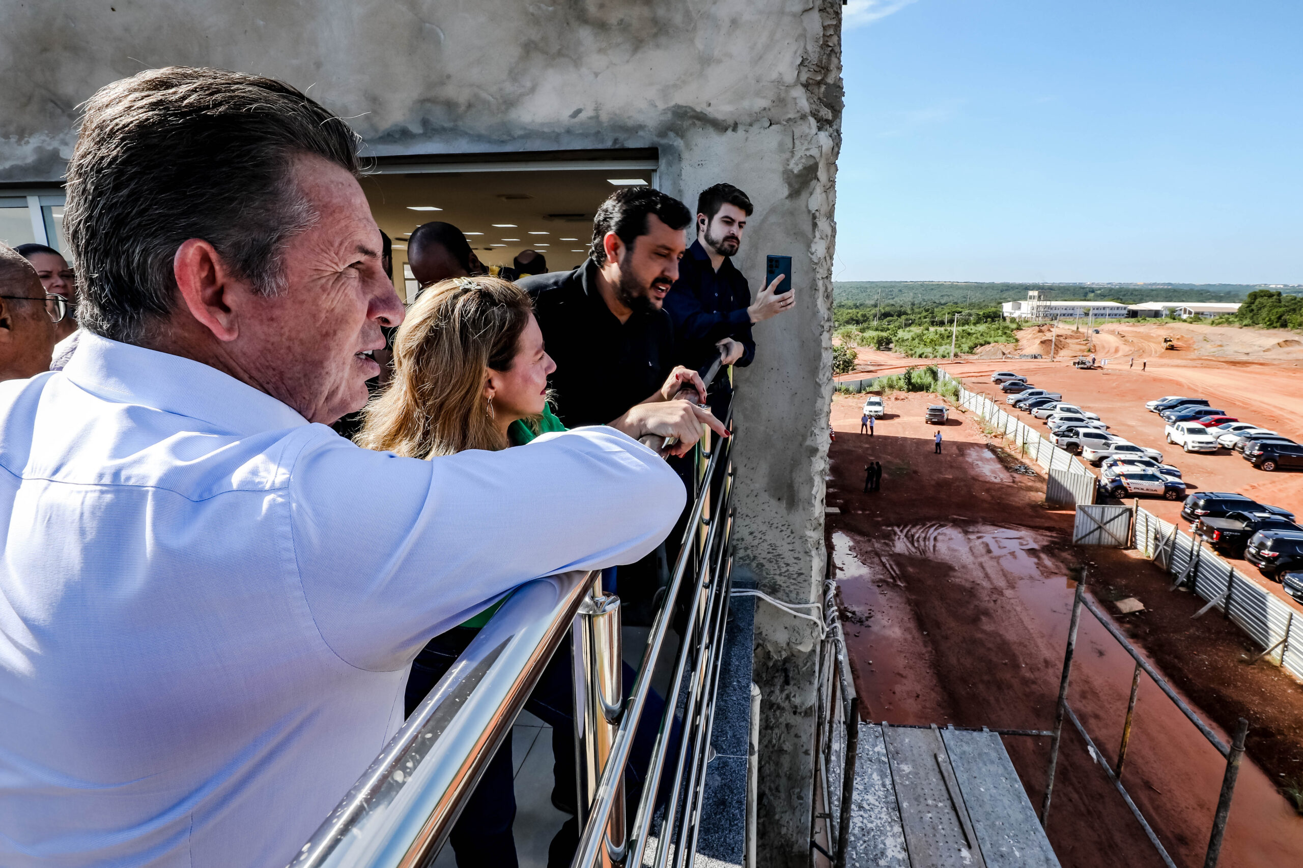 Governador vistoria obras do Parque Tecnológico