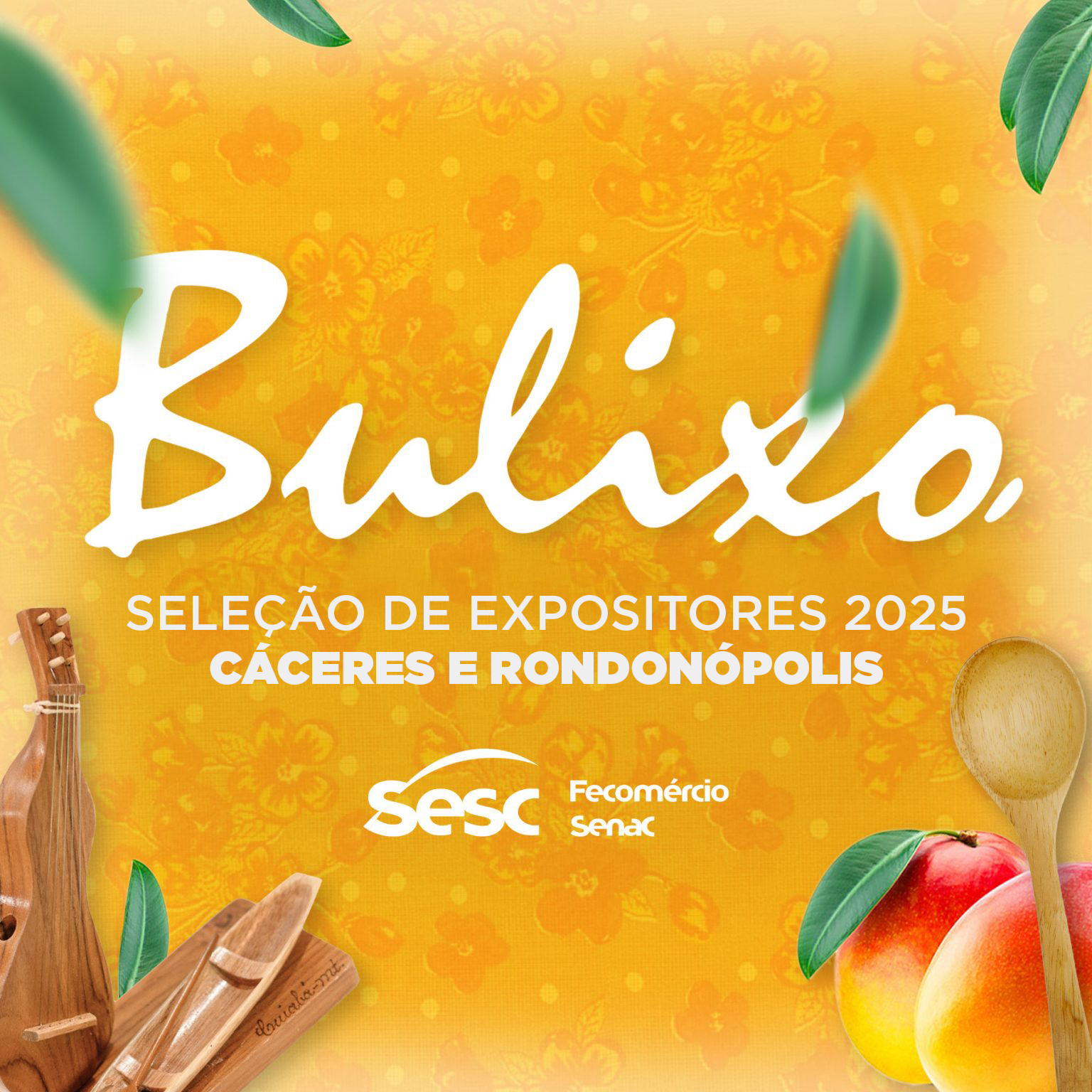 Aberto edital de expositores do Bulixo 2025 – Sesc Cáceres e Rondonópolis