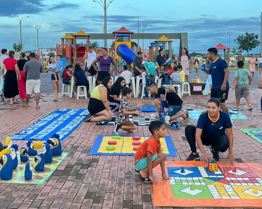 Sesc Itinerante leva cultura, lazer e saúde para a Praça Pôr do Sol em Rondonópolis