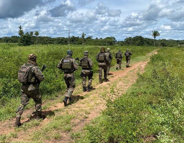 Forças de Segurança de MT recapturam quatro fugitivos de presídio de Goiás